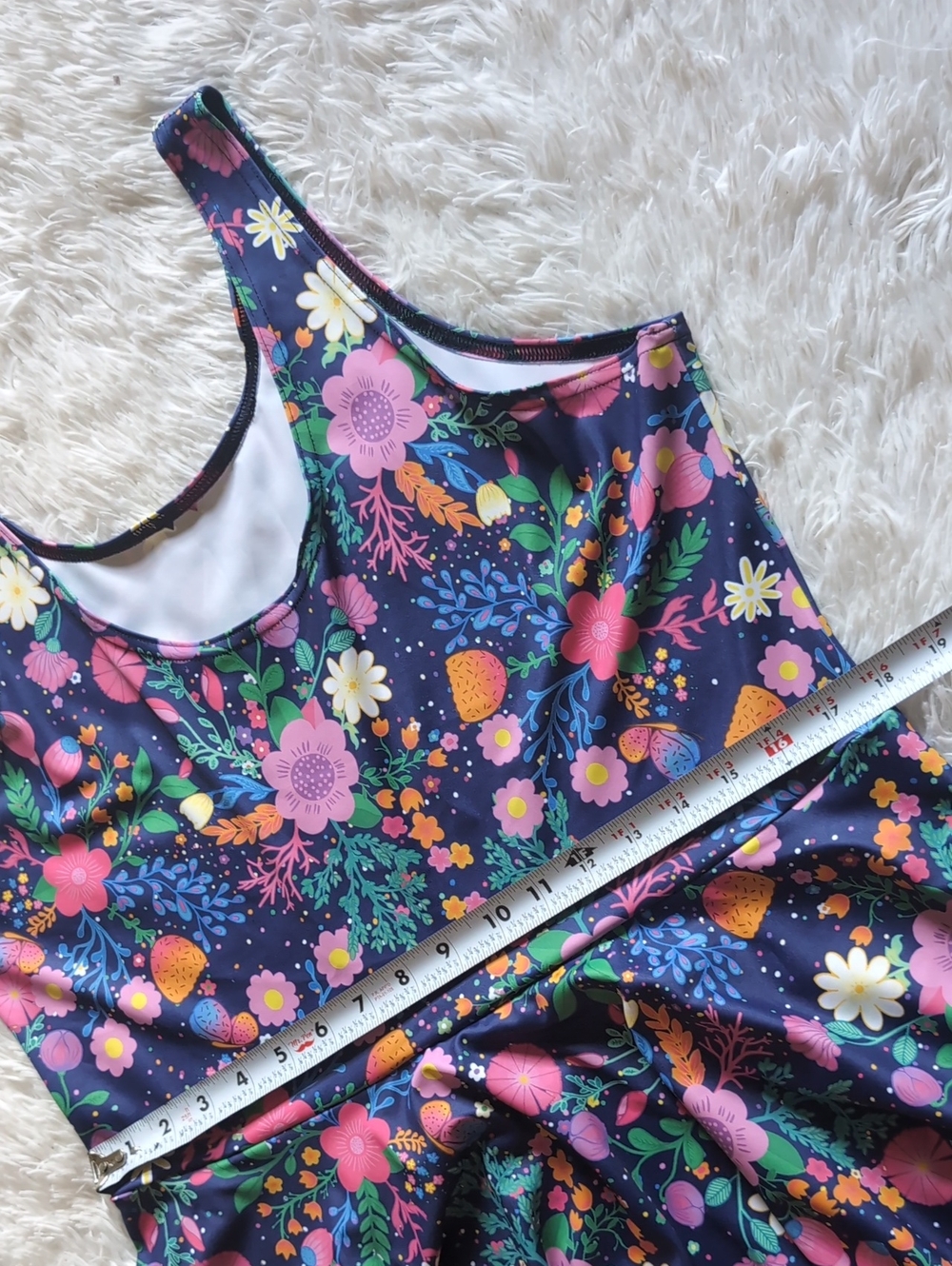 Blackmilk Unicorn's Garden Scoop Skater Floral Fairycore Mini Dress XXL - Picture 9 of 10